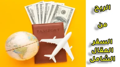 الربح من السفر