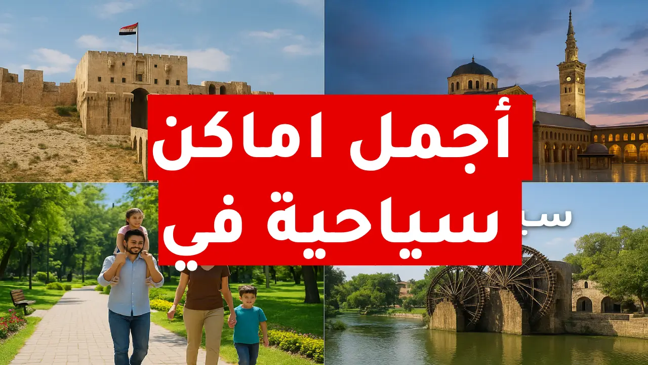 أجمل اماكن سياحية في سوريا 