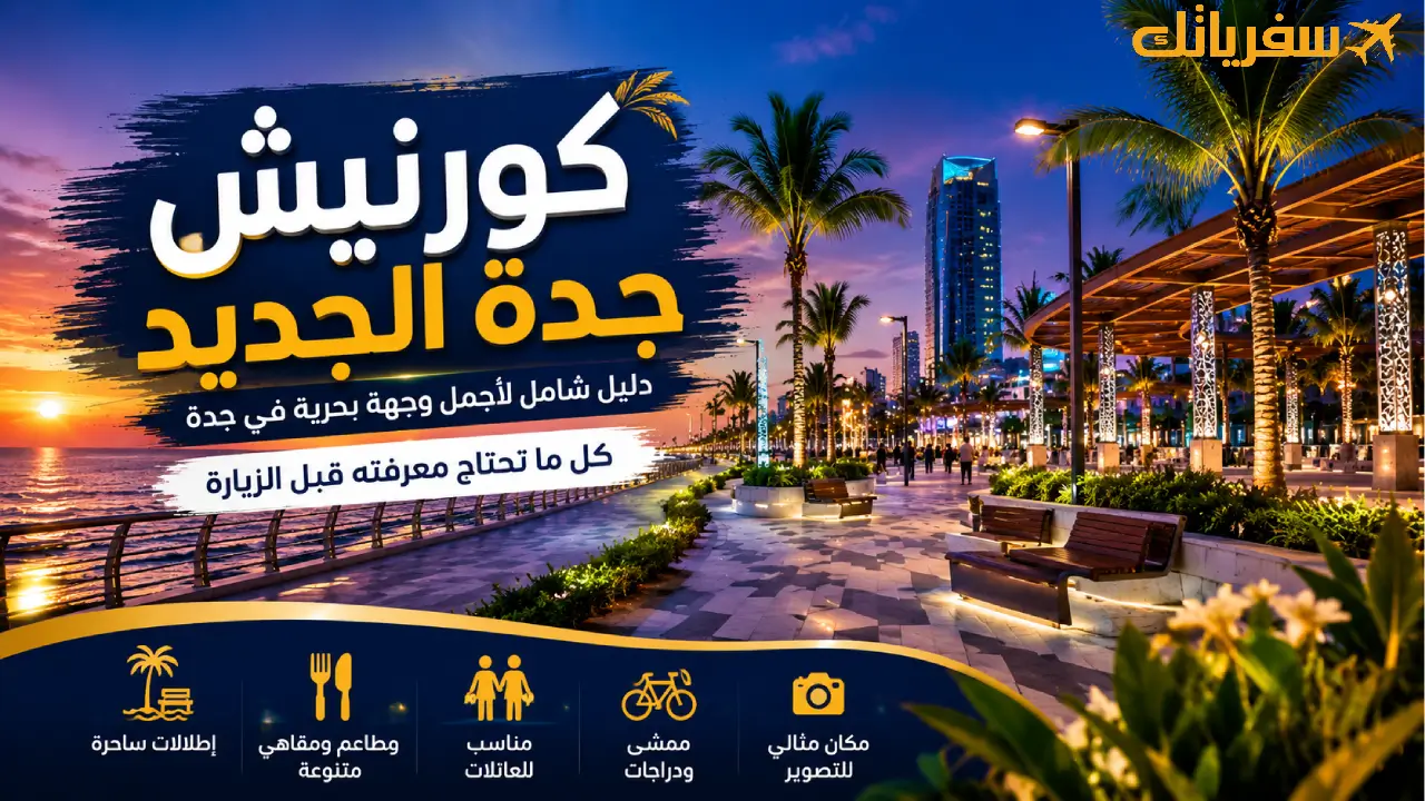 كورنيش جدة الجديد | تقرير يكشف 15 سببًا يجعله اول وجهة كورنيش جدة الجديد