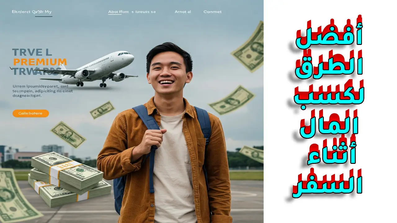 أفضل الطرق لكسب المال أثناء السفر
