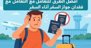 أفضل الطرق للتعامل مع فقدان جواز السفر اثناء السفر