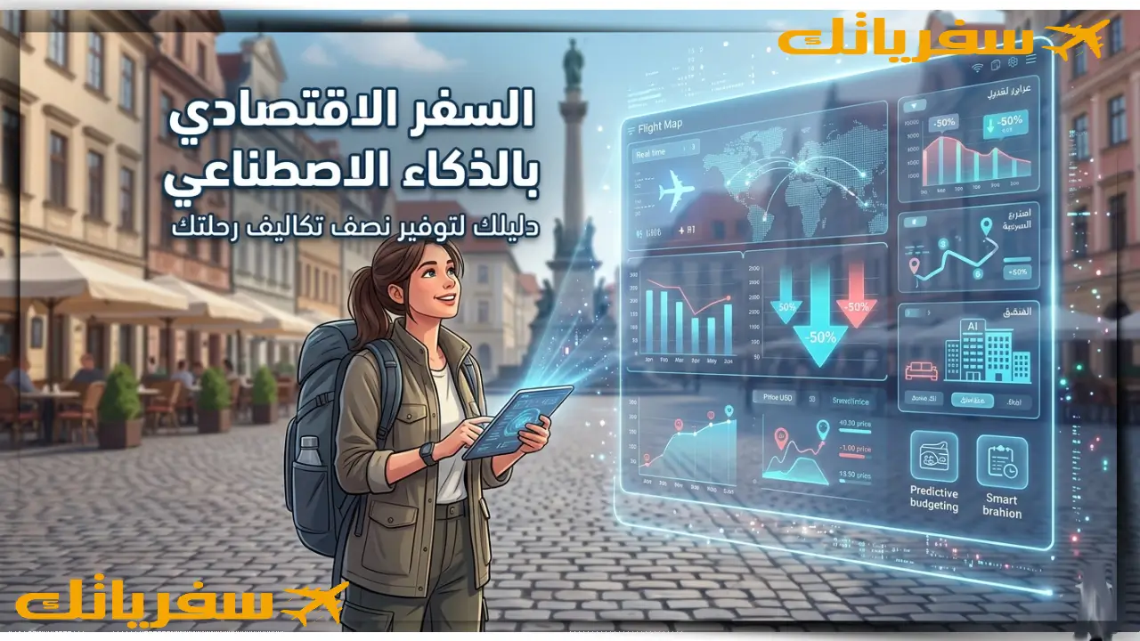 السفر الاقتصادي بالذكاء الاصطناعي: دليلك لتوفير نصف تكاليف رحلتك السفر الاقتصادي بالذكاء الاصطناعي