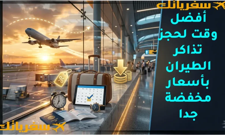 أفضل وقت لحجز تذاكر الطيران بأسعار مخفضة جدا تعرف على السر أفضل وقت لحجز تذاكر الطيران بأسعار مخفضة جدا