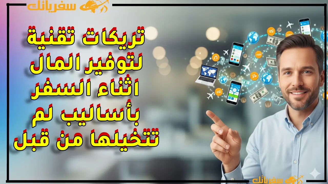 تريكات تقنية لتوفير المال اثناء السفر