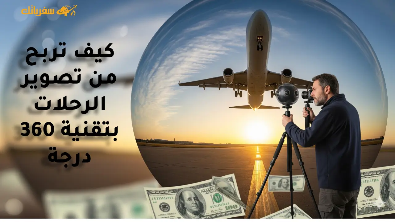 الربح من تصوير الرحلات بتقنية 360 درجة