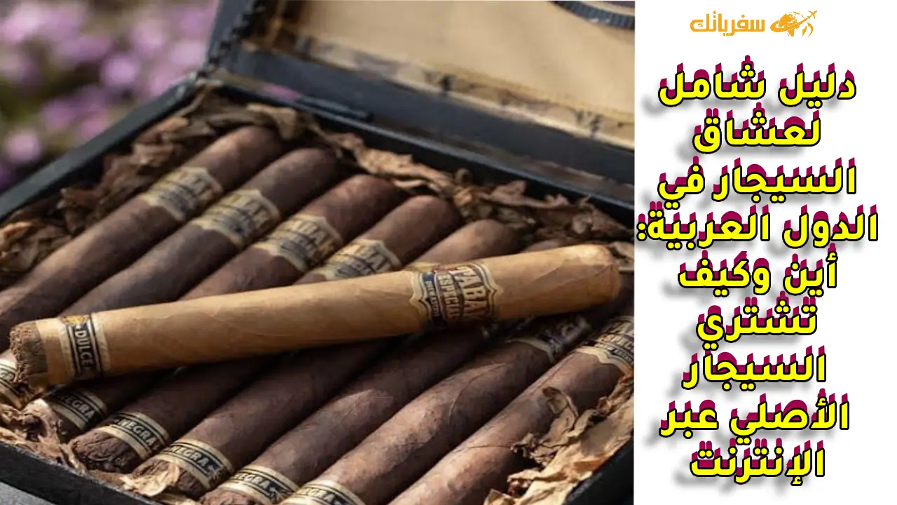 دليل شراء السيجار عبر الإنترنت في الدول العربية