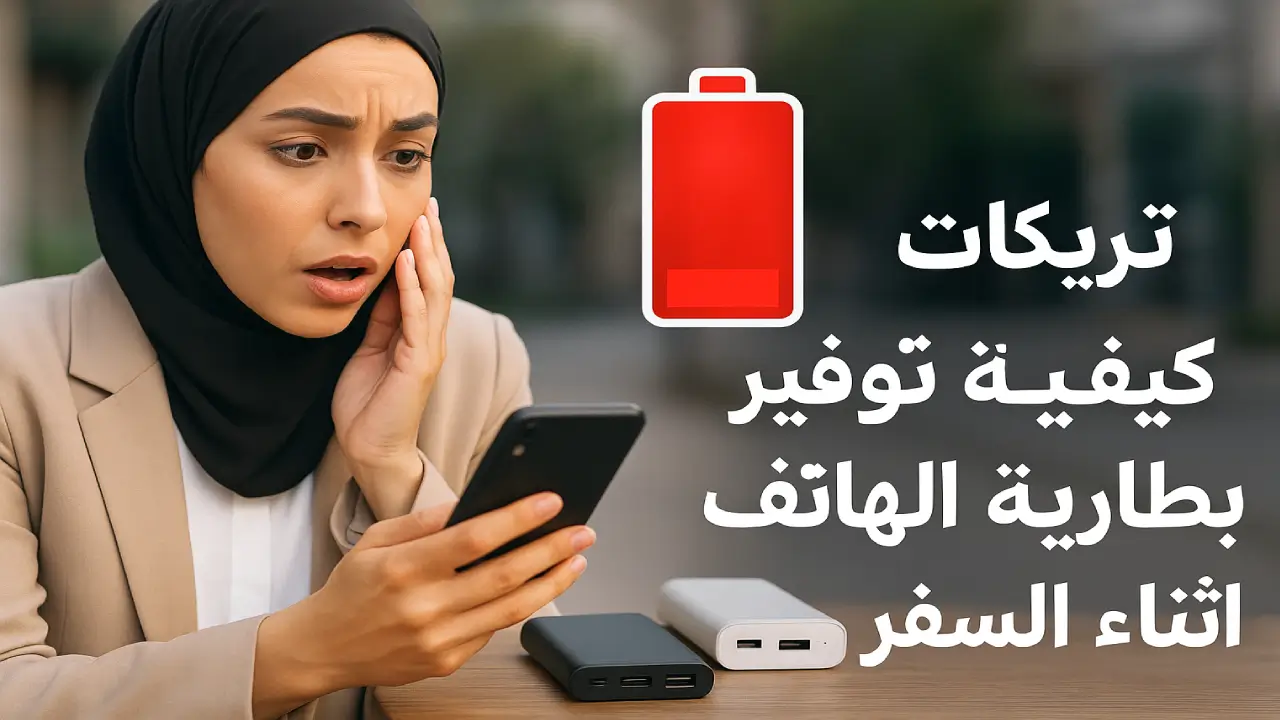 كيفية توفير بطارية الهاتف أثناء السفر