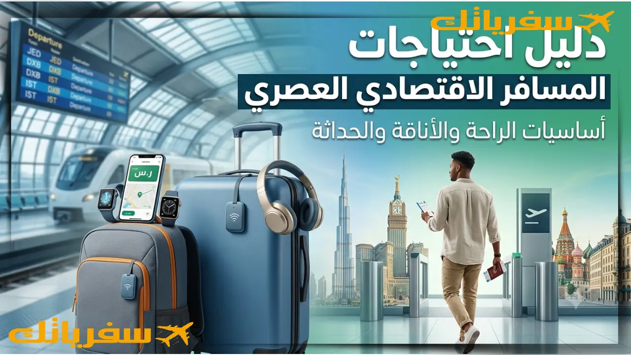 دليل احتياجات المسافر الاقتصادي العصري|أساس الراحة والأناقة دليل المسافر الاقتصادي العصري