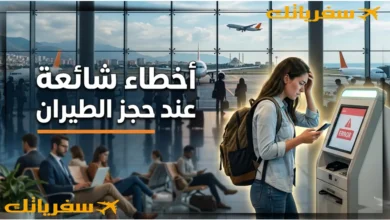 أخطاء شائعة عند حجز الطيران | أخطاء قد تكلفك الضعف وتجعل الرحلة مملة أخطاء شائعة عند حجز الطيران