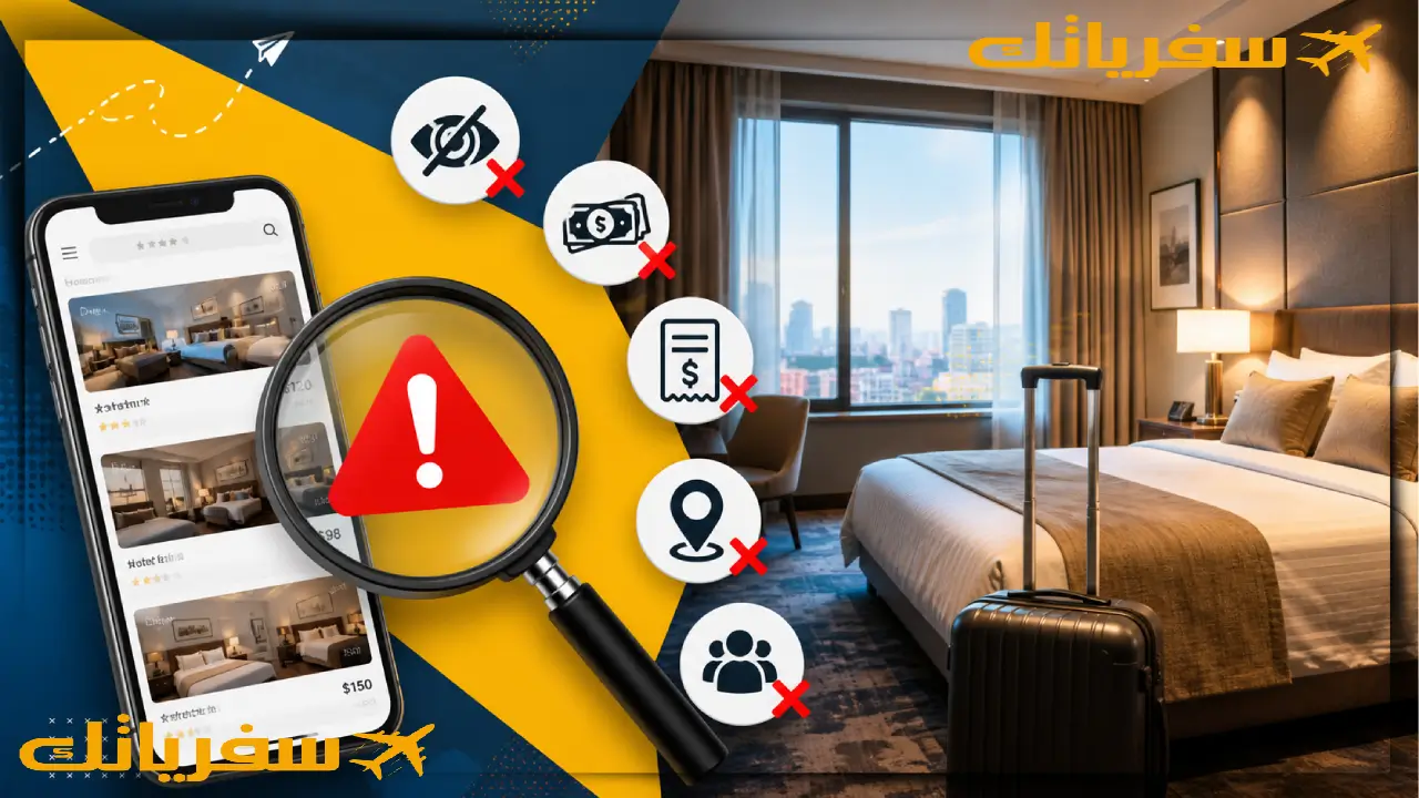 أخطاء شائعة عند حجز الفنادق | تجنبها لتحصل على أفضل سعر وأفضل خدمة أخطاء شائعة عند حجز الفنادق