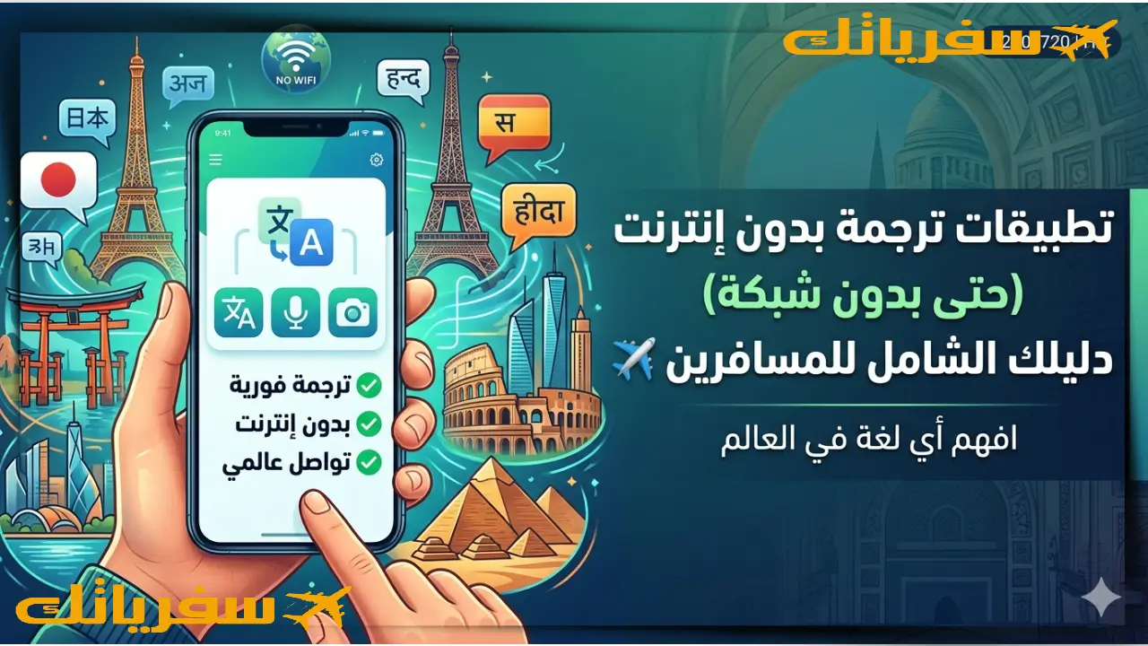 أفضل تطبيقات ترجمة بدون إنترنت للمسافرين: كيف تفهم أي لغة لأي دولة حتى بدون شبكة أفضل تطبيقات ترجمة بدون إنترنت للمسافرين