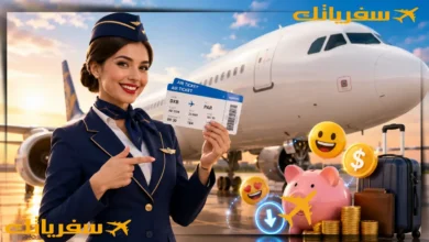 تقنيات توفير المال في تذاكر الطيران| دليل عملي لتوفير مئات الدولارات تقنيات توفير المال في تذاكر الطيران