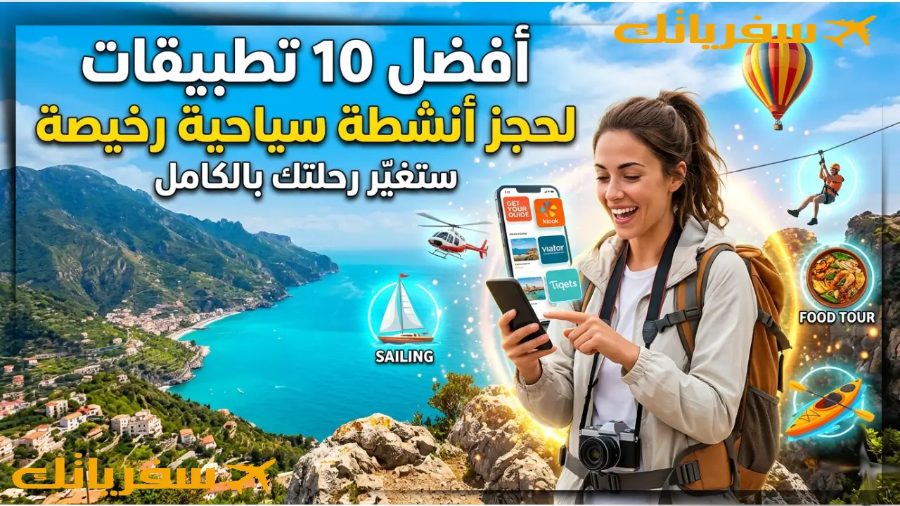 أفضل 10 تطبيقات حجز أنشطة سياحية رخيصة ستغيّر رحلتك بالكامل تطبيقات حجز أنشطة سياحية رخيصة