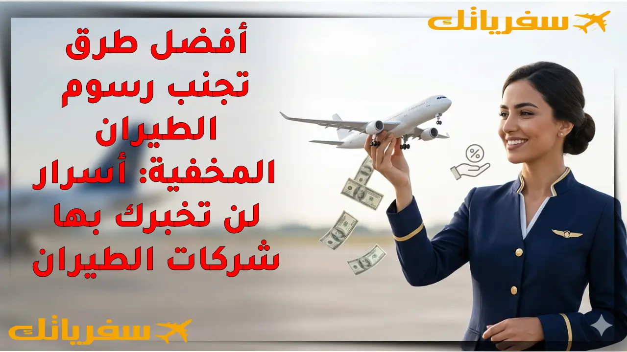 أفضل طرق تجنب رسوم الطيران المخفية| سر لن يخبروك به أفضل طرق تجنب رسوم الطيران المخفية: أسرار لن تخبرك بها شركات الطيران