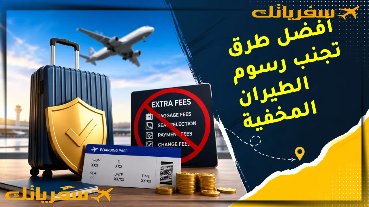 أفضل طرق تجنب رسوم الطيران المخفية| سر لن يخبروك به التخلص من رسوم الطيران المختفية