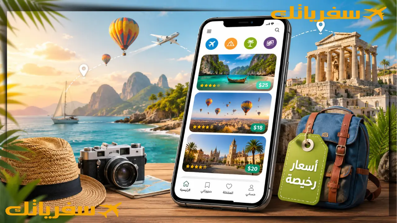 أفضل 10 تطبيقات حجز أنشطة سياحية رخيصة ستغيّر رحلتك بالكامل هل تطبيقات حجز أنشطة سياحية رخيصة موثوقة؟