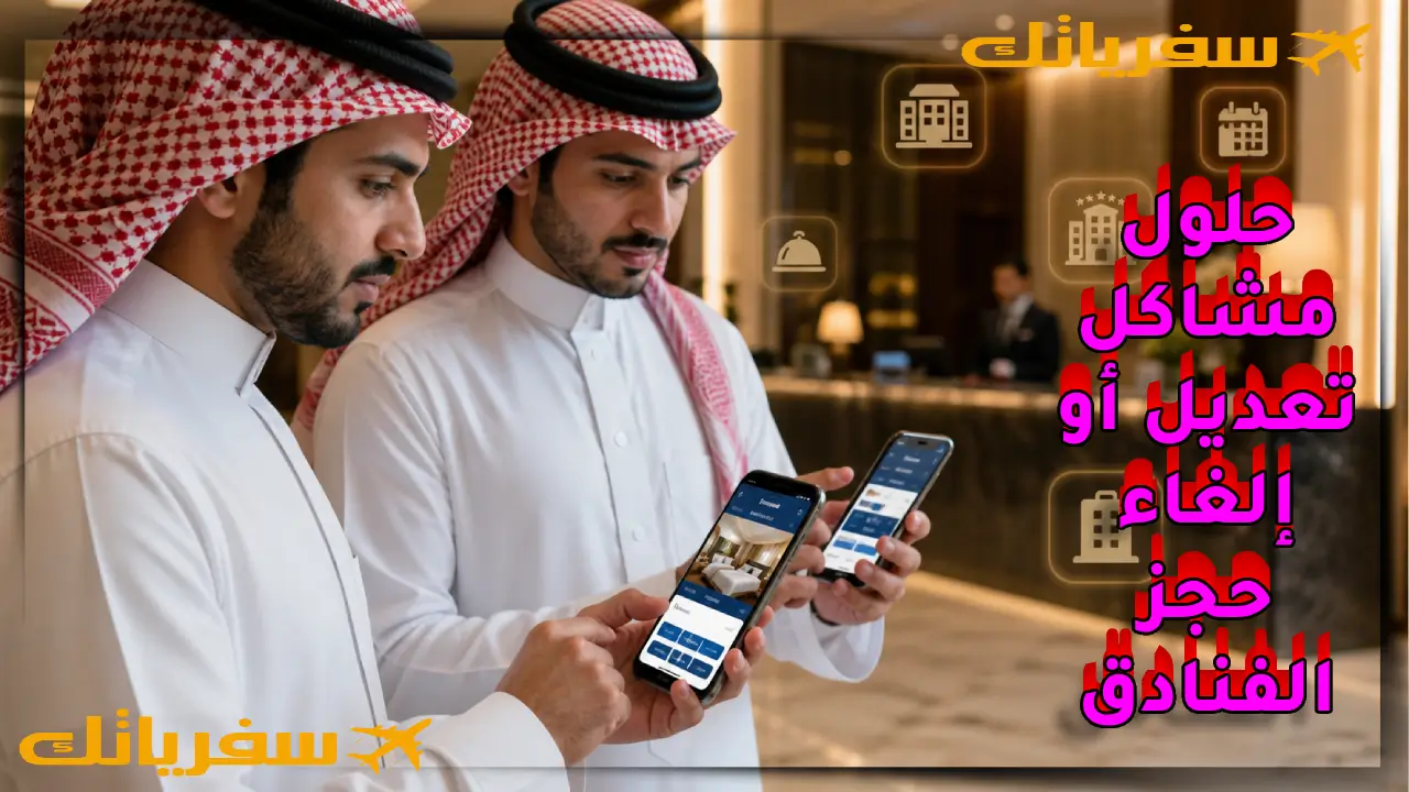 حلول مشاكل تعديل أو إلغاء حجز الفنادق | افهم قبل اي تعديل حلول مشاكل تعديل أو إلغاء حجز الفنادق