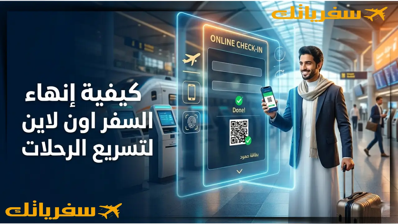 كيفية إنهاء إجراءات السفر أون لاين - طرق ذكية للعرب والسعوديين كيفية إنهاء إجراءات السفر أون لاين
