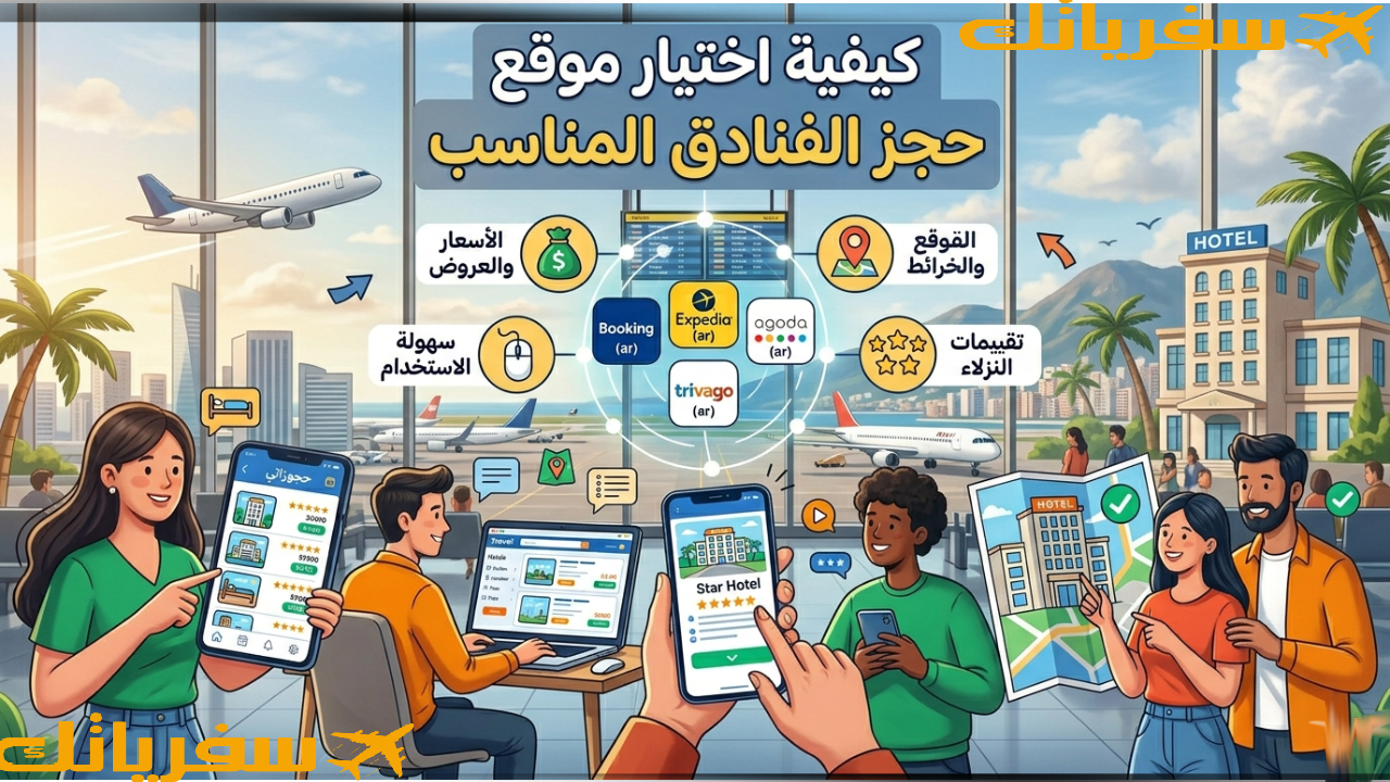 كيفية اختيار موقع حجز الفنادق المناسب دليل ذكي للتوفير والضمان كيفية اختيار موقع حجز الفنادق المناسب