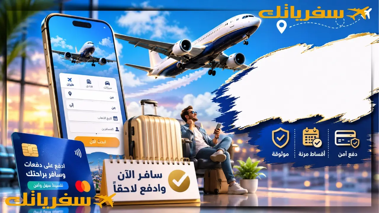 مواقع حجز طيران تقسيط - 7 خيارات ذكية جدا للسفر الآن والدفع لاحقًا مواقع حجز طيران تقسيط