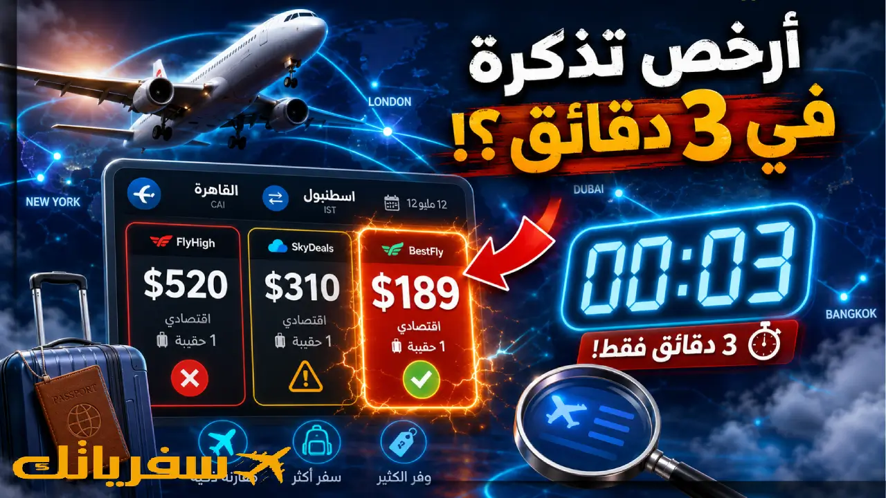 أفضل مواقع مقارنة أسعار الطيران