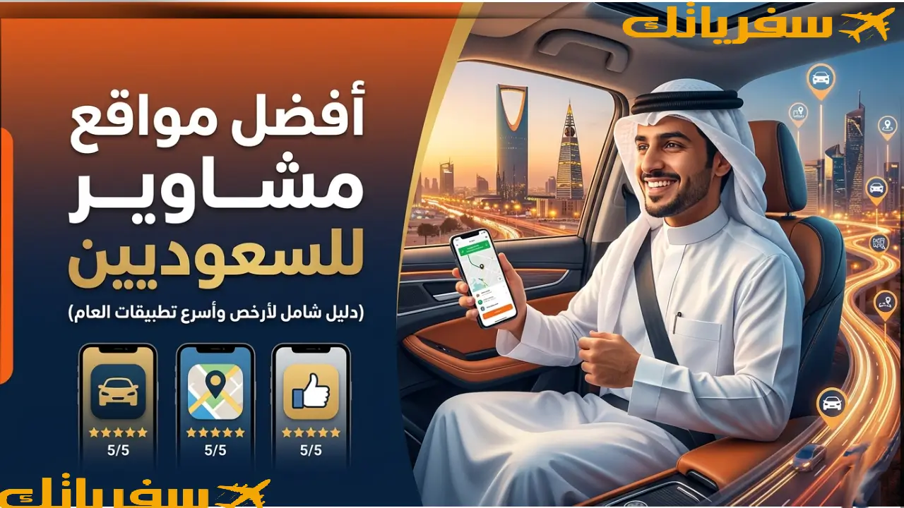 أفضل مواقع مشاوير للسعوديين