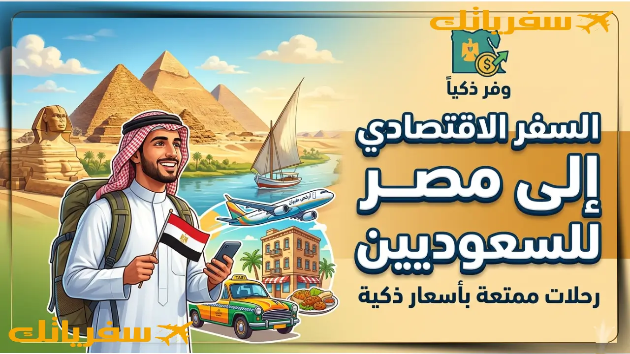 السفر الاقتصادي إلى مصر للسعوديين والعرب: دليل التوفير والفخامة سفر رخيص إلى مصر من السعودية