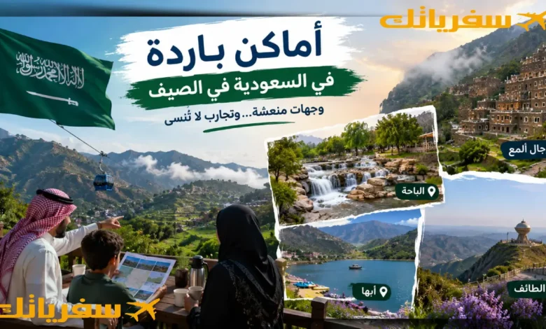 أماكن باردة في السعودية في الصيف
