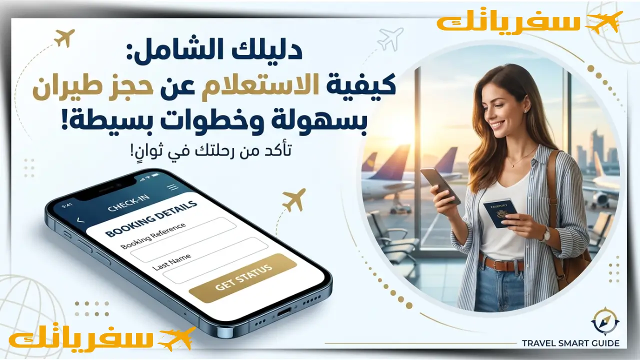 كيفية الاستعلام عن حجز طيران بسهولة