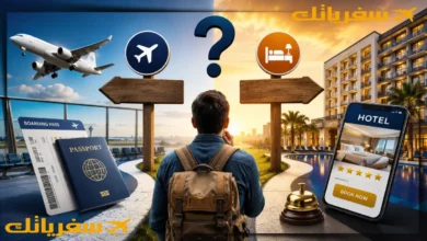 هل حجز الفنادق مع الطيران أرخص دائما؟ مقارنة ستغيّر تفكيرك 100% هل حجز الفنادق مع الطيران أرخص دائمًا؟