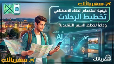 كيفية استخدام الذكاء الاصطناعي تخطيط الرحلات وداعاً لخطط السفر التقليدية كيفية استخدام الذكاء الاصطناعي تخطيط الرحلات
