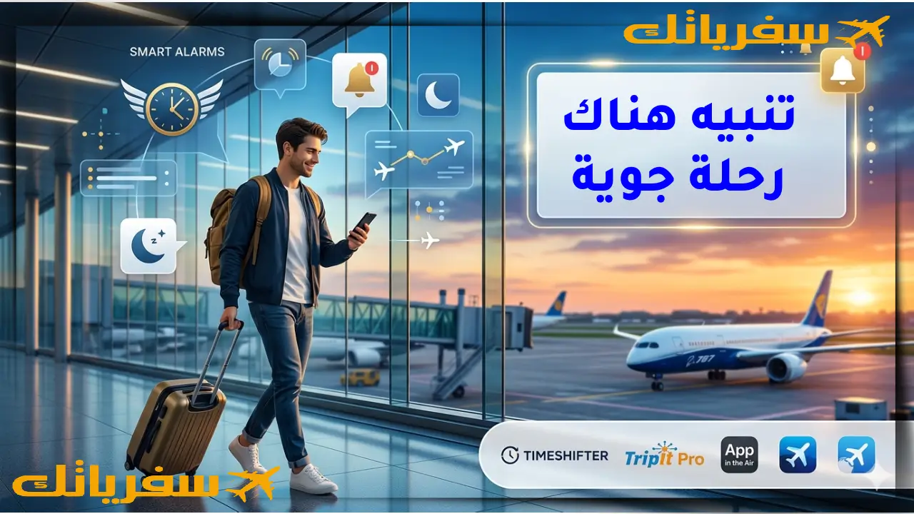 أفضل تطبيقات منبه الرحلات الجوية لتفادي التأخير وفقدان الرحلة أفضل تطبيقات منبه الرحلات الجوية