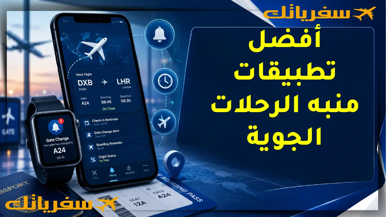 أفضل تطبيقات منبه الرحلات الجوية لتفادي التأخير وفقدان الرحلة أفضل تطبيقات منبه الرحلات الجوية