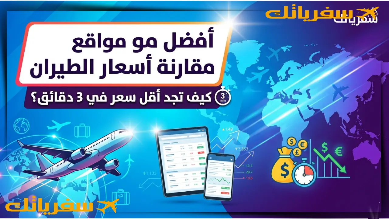 أفضل مواقع مقارنة أسعار الطيران - كيف تجد أقل سعر في 3 دقائق؟ أفضل مواقع أسعار تذاكر الطيران