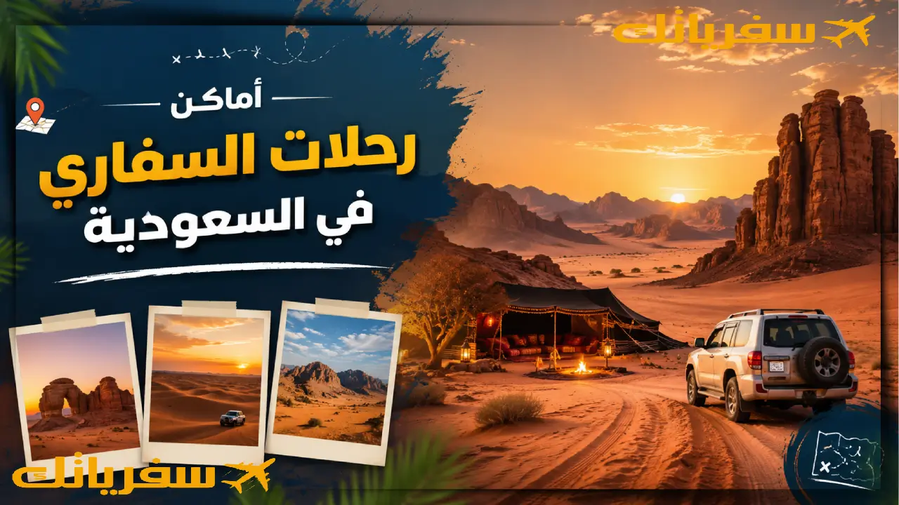 أماكن رحلات السفاري في السعودية: وجهات ساحرة لعشاق المغامرة رحلات السفاري في السعودية