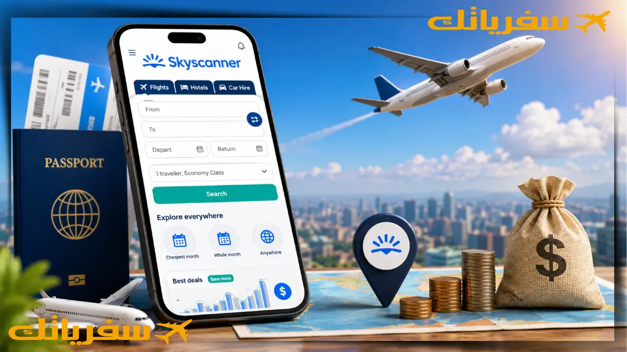 كيف تستخدم Skyscanner لتوفير المال وتحجز سعر أرخص من الجميع؟ كيف تستخدم Skyscanner لتوفير المال