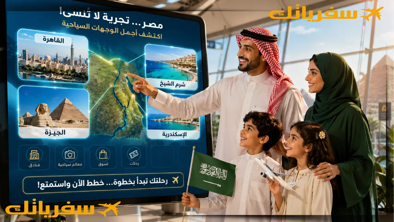 السفر الاقتصادي إلى مصر للسعوديين والعرب: دليل التوفير والفخامة الرحلات الاقتصادية للعرب لمصر
