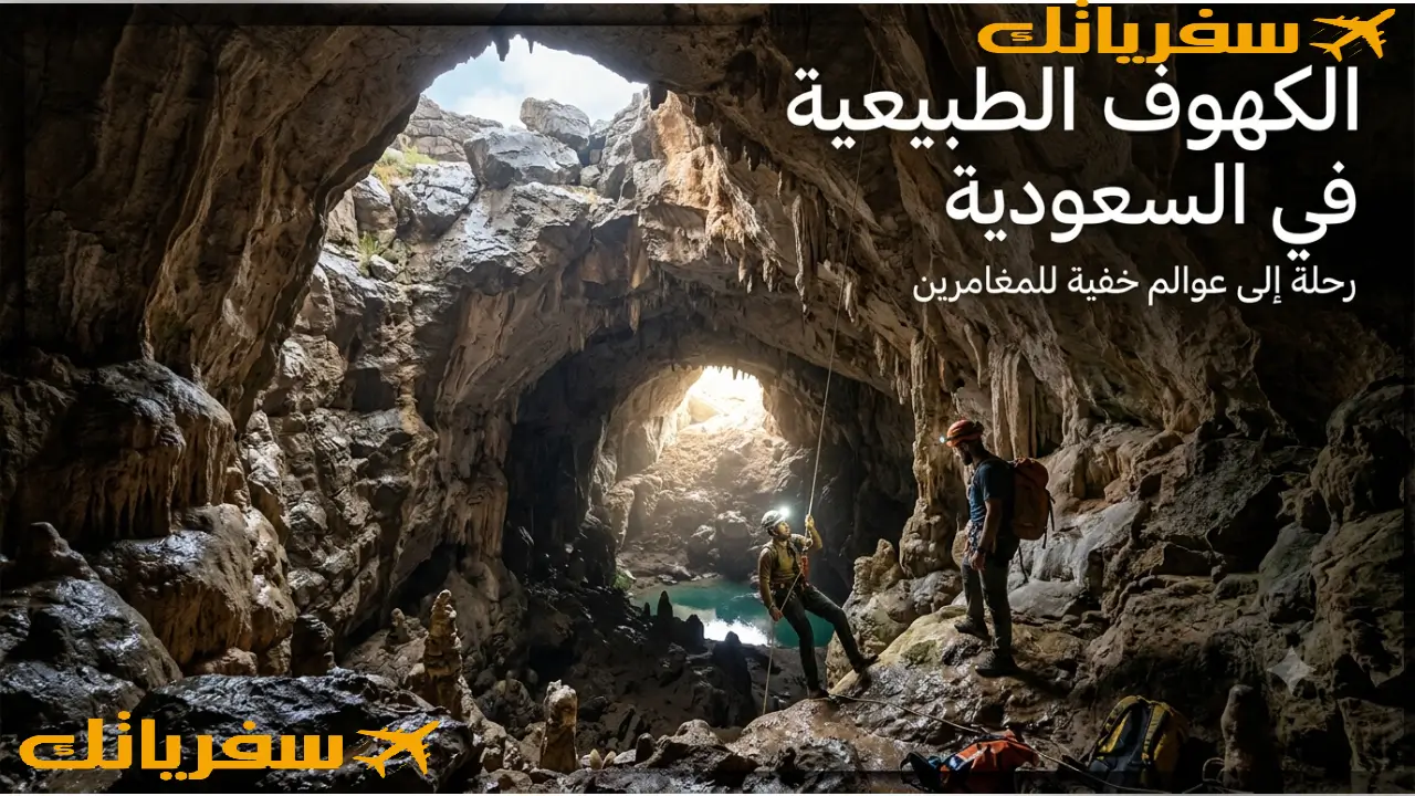 الكهوف الطبيعية في السعودية - رحلة إلى عوالم خفية أصبحت الأنسب للمغامرين دليل الكهوف البرية بالسعودية