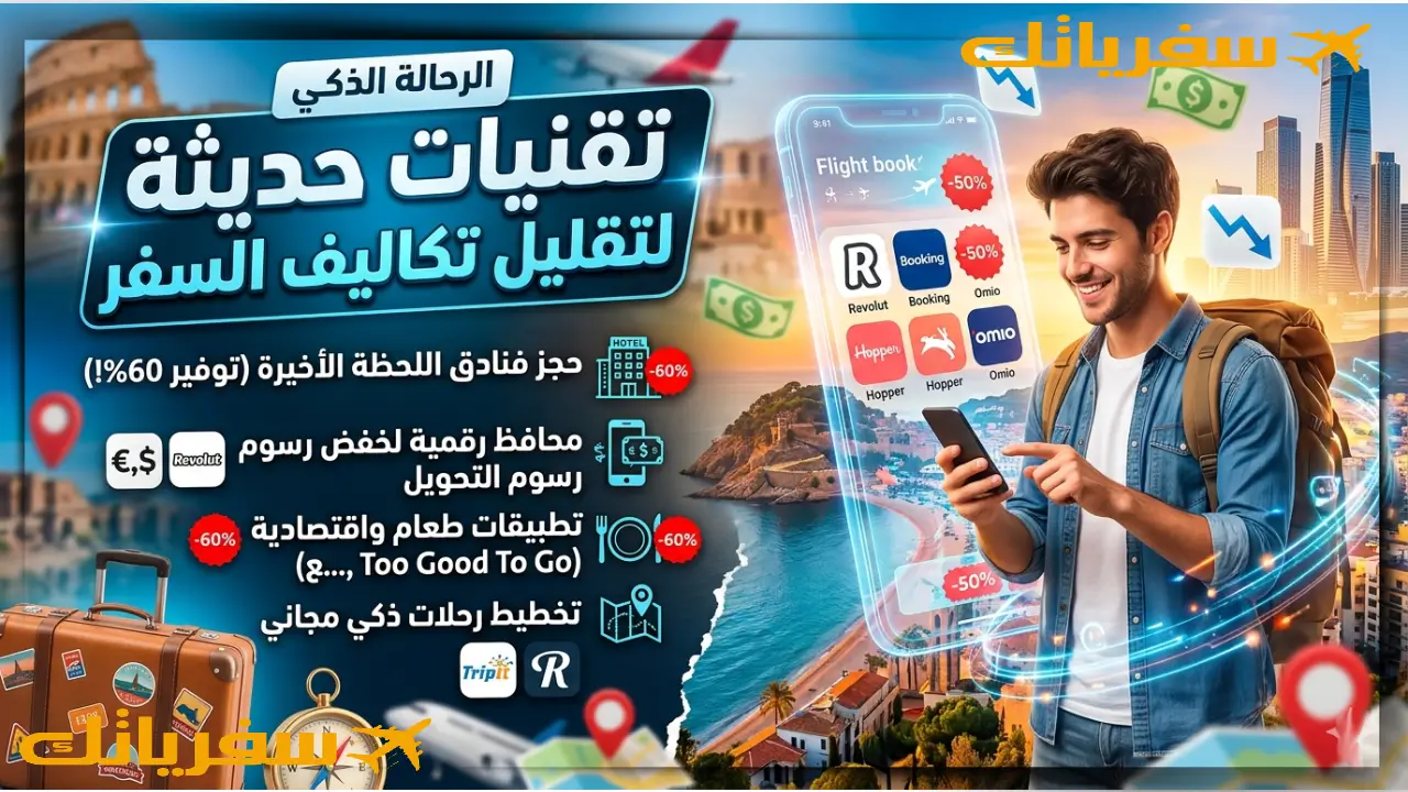 5 تقنيات حديثة لتوفير المصاريف أثناء السفر تمنعك من الإفلاس حرفيا تقنيات حديثة لتوفير المصاريف أثناء السفر