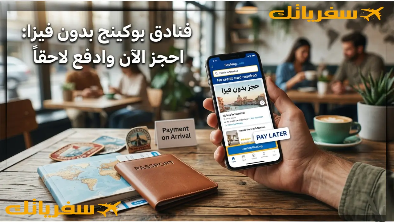 طريقة حجز فندق من بوكينج بدون فيزا بسهولة خطوة بخطوة للمسافرين كيفية العثور على فنادق تقبل الدفع عند الوصول في بوكينج