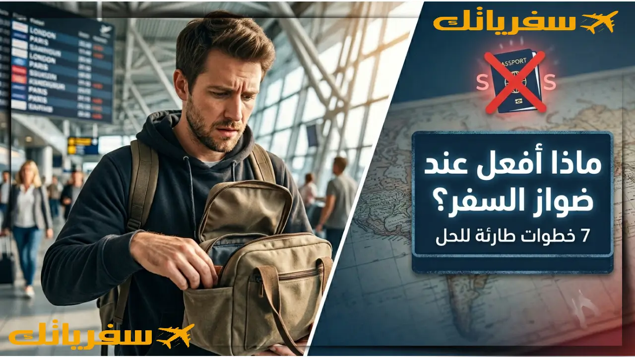ماذا افعل عند ضياع جواز السفر؟ 7 خطوات قد تنقذك من كارثة فقدانه إجراءات ضياع جواز السفر