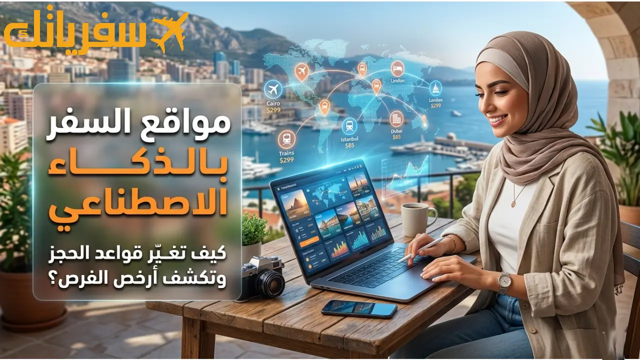 مواقع السفر التي تعمل بالذكاء الاصطناعي: كيف تغيّر قواعد الحجز وتكشف أرخص الفرص؟ مواقع سفر تدعم ال AI