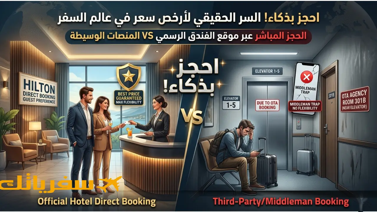 أهمية مواقع الفنادق الرسمية للحجز المباشر | دليل شامل لأفضل طريقة حجز مواقع الفنادق الرسمية للحجز المباشر