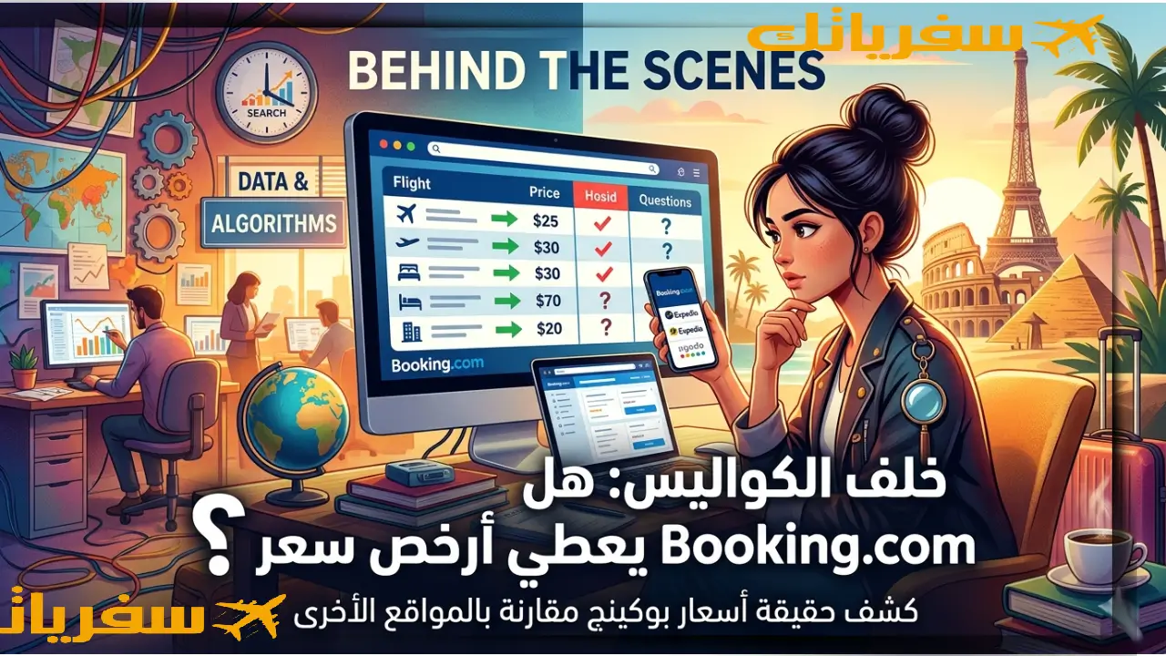 هل Booking يعطي أرخص سعر فعلاً أم مجرد تسويق؟ خلف الكواليس مقارنة أسعار الفنادق بين بوكينج والمواقع الأخرى