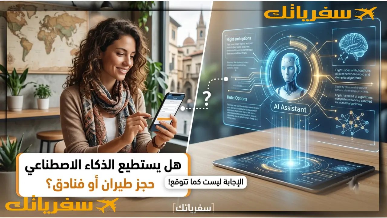 هل يستطيع الذكاء الاصطناعي حجز طيران أو فنادق ؟ الإجابة ليست كما تتوقع هل يستطيع الذكاء الاصطناعي حجز طيران أو فنادق