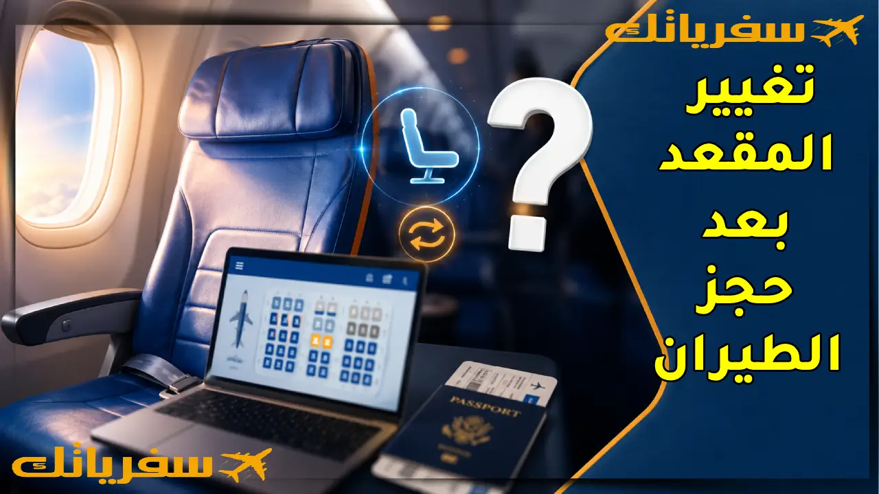 هل يمكن تغيير المقعد بعد حجز الطيران؟ السر الذي يمنحك مقعدًا أفضل هل أستطيع تغيير المقعد بعد حجز الطيران