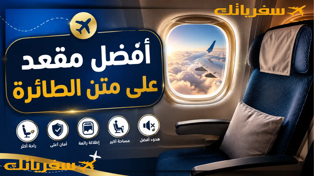 سافر بذكاء! حيل للحصول على أفضل مقعد على متن الطائرة دون دفع المزيد احسن كرسي على الطائرة
