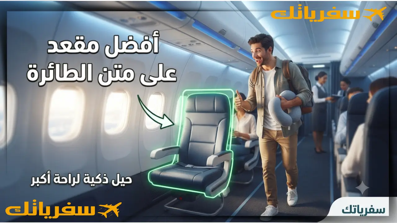 سافر بذكاء! حيل للحصول على أفضل مقعد على متن الطائرة دون دفع المزيد حيل للحصول على أفضل مقعد على متن الطائرة