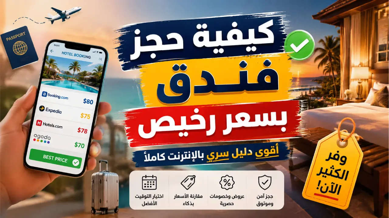 كيفية حجز فندق بسعر رخيص