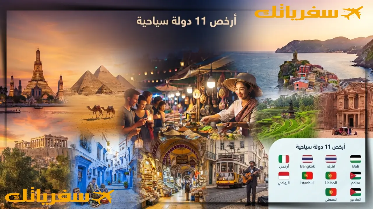 أرخص 11 دولة للسياحة لمدة أسبوع |وخصوصا للسعوديين والعرب أرخص دولة للسفر لمدة أسبوع